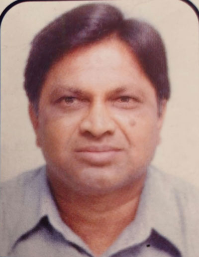 Late Shree. Ramanbhai Dahyabhai Patel — Former President / Trustee, Patel Pragati Mandal