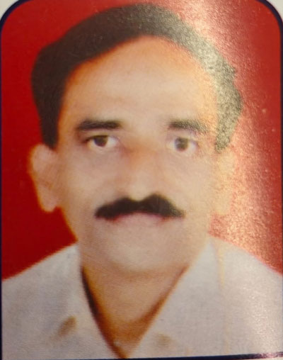 Late. Vijaybhai Ravjibhai Patel — Former Trustee, Patel Pragati Mandal
